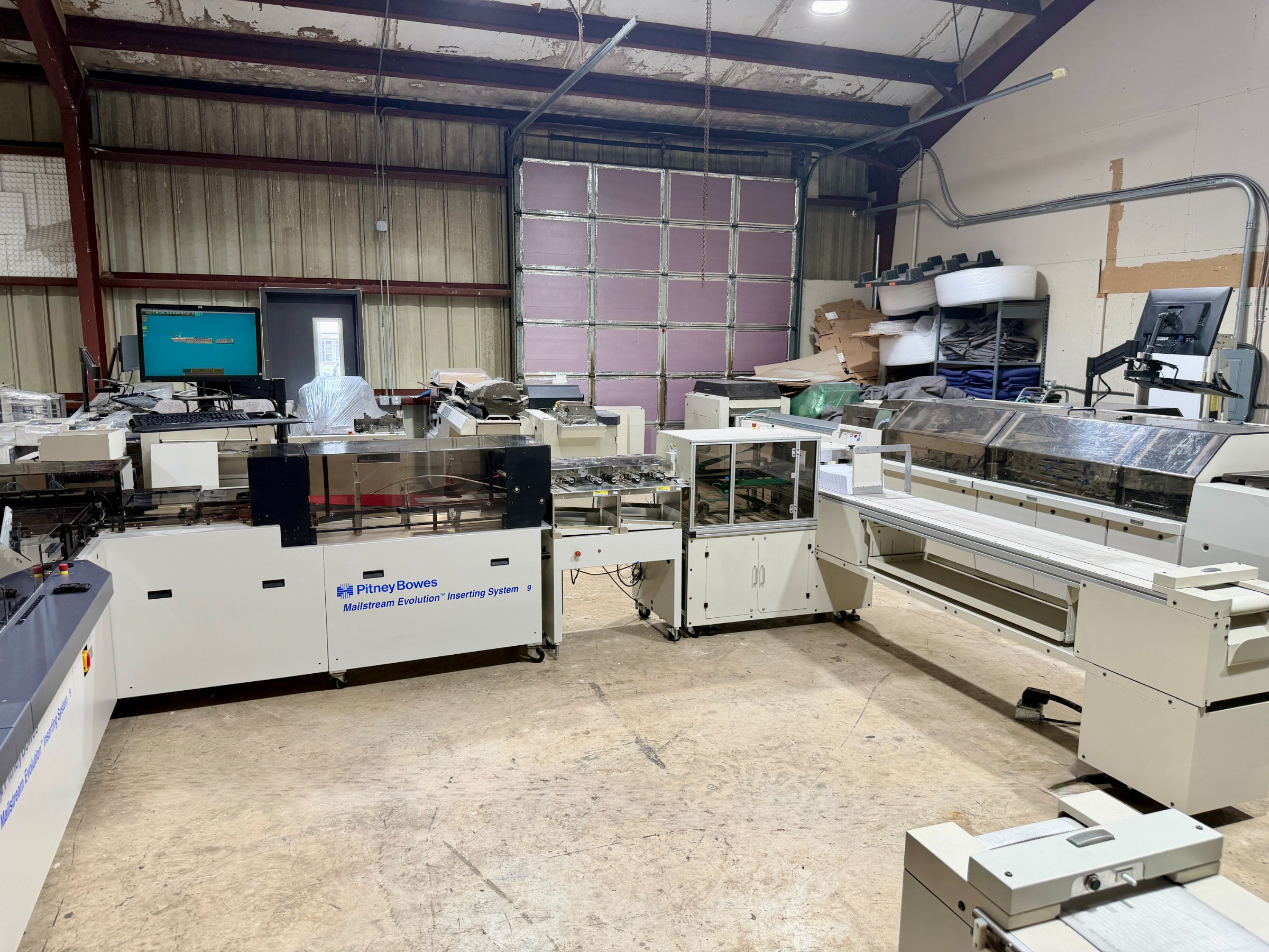 Mps Inserter 3-Station MSE Inserter - 2019 Y234+ Vac Sheet Feeder/Cognex/Auto Buckle ...